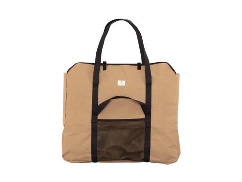 スノーピーク( peak) ノベルティ付き焚火台LLコンプリート収納ケース ST-034BR ブラウン