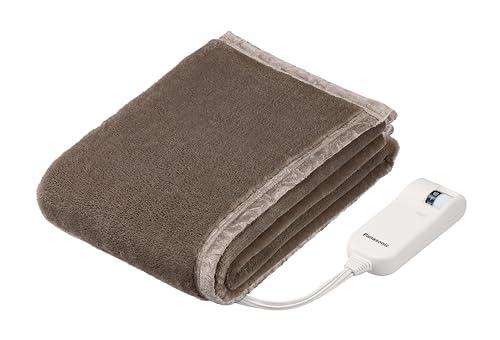 パナソニック 電気毛布 敷き用 室温センサー搭載 8段階温度調節 ダニ対策 抗菌防臭 丸洗い可 シングル ブラウン DB-UM10S-Tの通販は 8,156円