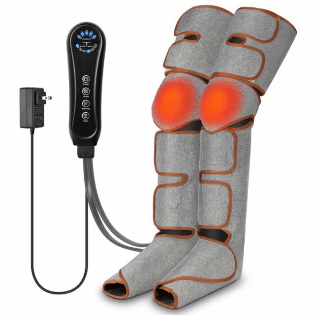 PliPla フットケア 電源コード式 5段階膝温感 ハイパワー レッグケア 装着型 足 トレーニング ふくらはぎ 太もも対応 5段階調節 20分タイマー自動OFF 折り畳み可能 お・の通販は 11,688円