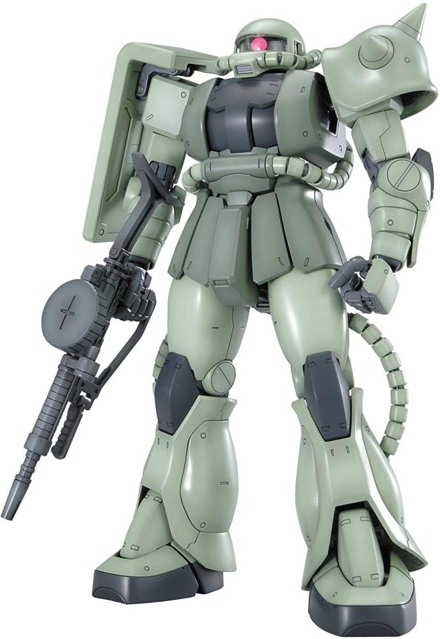 MG 機動戦士ガンダム MS-06J 量産型ザクVer.2.0 1 100スケール 色分け済みプラモデル