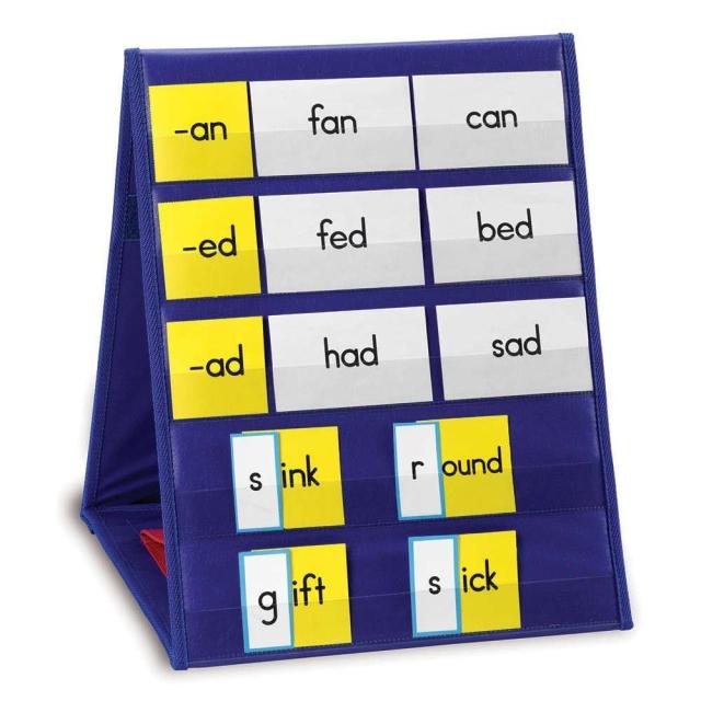 ラーニング リソーシーズ Double-sided Tabletop Pocket Chart 両面ポケットチャート 卓上型 LER 2523_1