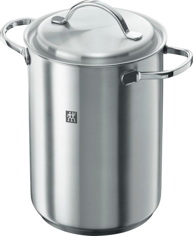 Zwilling ツヴィリング 「 ツインスペシャル パスタベジタブルクッカー 」 ステンレス パスタ鍋 4.5L IH対応 40990-005 シルバー