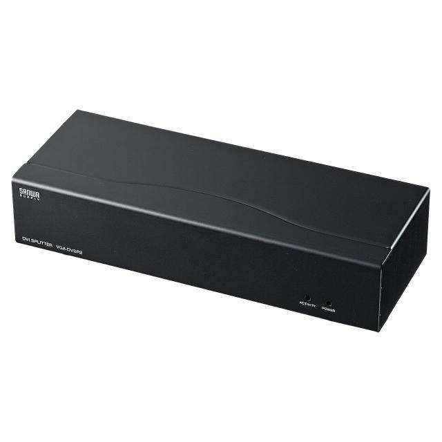 サンワサプライ DVIディスプレイ分配器 フルHD対応 VGA-DVSP2