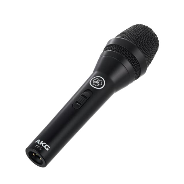 AKG アカゲ ボーカル用 スーパーカーディオイドマイクロホン P5 S スイッチ付 国内