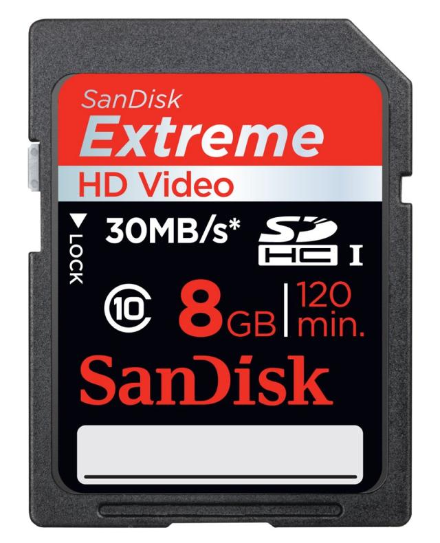 SanDisk SDHCカード E treme SDHC UHS-1 Class10 SDSD
