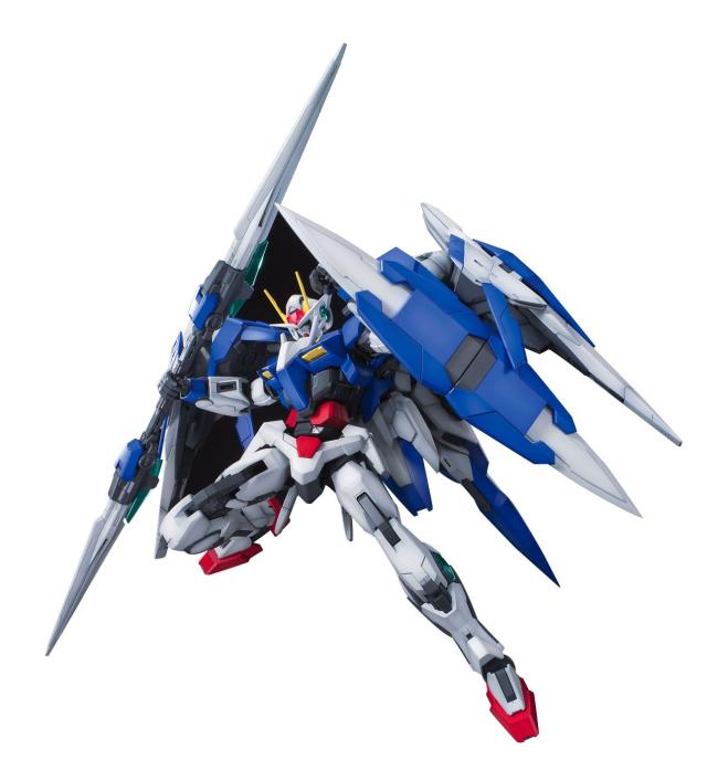 MG 機動戦士ガンダム00 ダブルオー ダブルオーライザー 1 100スケール 色分け済みプラモデル
