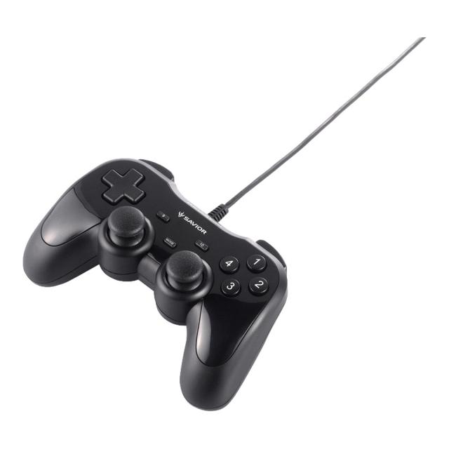 BUFFALO USBゲームパッド 12ボタン 振動機能付 ドラゴンズドグマ オンライン 動作認定モデル BSGP1204BK