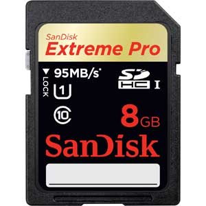 SanDisk E treme Pro SDHC UHS-I カード SDSD PA-008G-J35