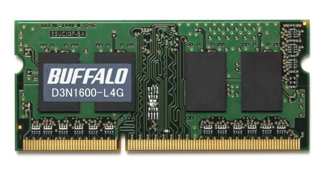 BUFFALO PC3L-12800対応 204PIN DDR3 SDRAM D3N1600-L