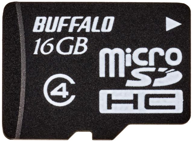 BUFFALO 防水仕様 Class4対応 microSDHC RMSD-BS