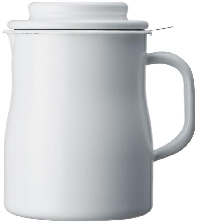 野田琺瑯 Nodahoro オイルポット ホーロー 耐熱 800ml 日本製 ロカポ ホワイト NOL-800