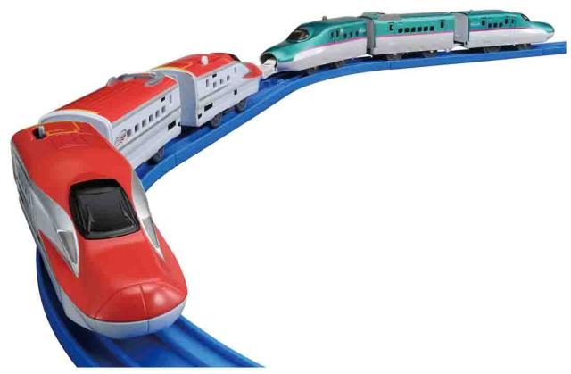 タカラトミー プラレール E5系新幹線はやぶさ 電車 列車 おもちゃ 3歳以上 玩具安全基準合格 STマーク認証 PLARAIL TAKARA TOMY