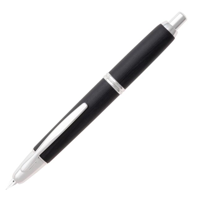 PILOT 万年筆 キャップレス 木軸 EF エキストラファイン 黒 ペン先18K パイロット FC25SKBEF ディープレッド / ブラック 極細字 FC25SKDREF ミディアム 中字