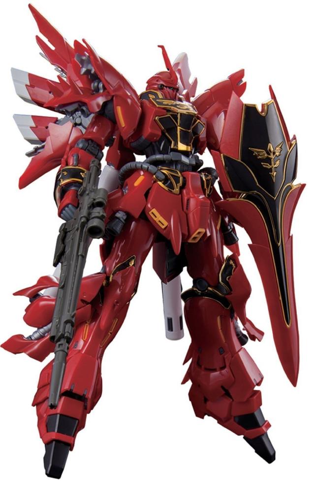RG 機動戦士ガンダムUC MSN-06S シナンジュ 1 144スケール 色分け済みプラモデル