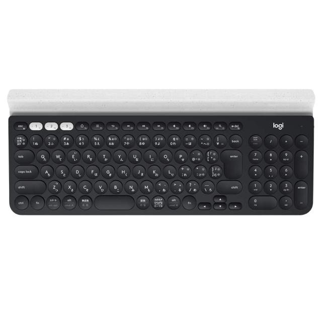 ロジクール ワイヤレスキーボード K780 Bluetooth Unifying ワイヤレス 無線 キーボード windows mac Chrome iOS Android 国内