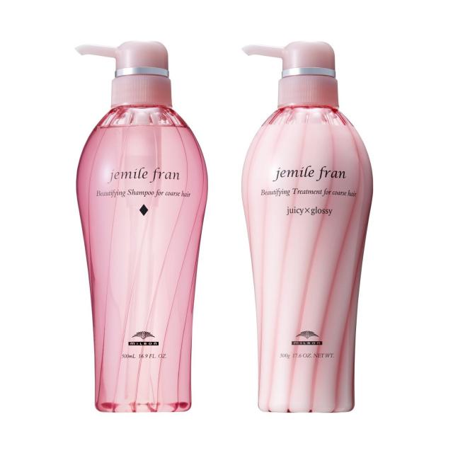 ミルボン ジェミールフラン シャンプートリートメント(ジューシーグッロシー) 500ml 500g ボトルセット