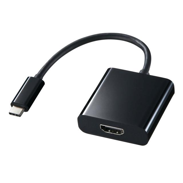 サンワサプライ Sanwa Supply USB Type-C-Premium HDMI変換アダプタ Type-C オス-HDMIメス AD-ALCPHD01