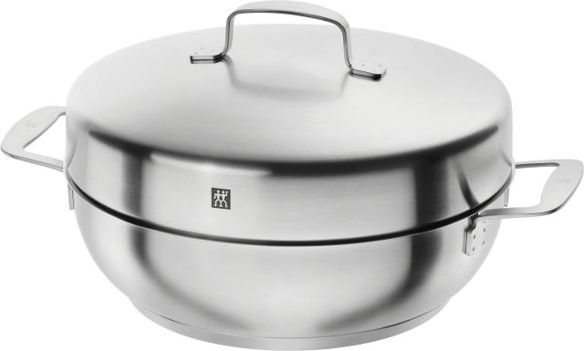 Zwilling ツヴィリング 「 ツヴィリングプラス スモーカーセット 28cm 」 燻製 スモーク IH対応 4L  40999-028