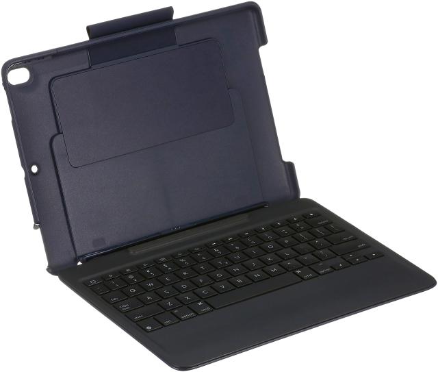 ロジクール iPad Pro 10.5インチ対応 キーボード iK1092BLA ブルー バックライトキーボード付ケース Smart Connector テクノロジー搭載 Silm Combo
