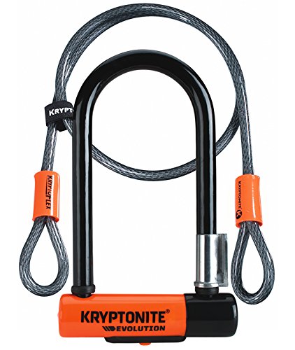 KRYPTONITE(クリプトナイト) Evolution Mini-7 U字ロック120cmフレックスケーブル [並行輸入品]