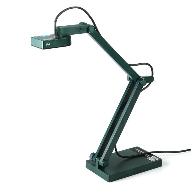 IPEVO 書画カメラ V4K PRO 視野角120°F0V 広角レンズ 800万画素 4K UHD USB接続 全指向性マイク A3サイズ対応