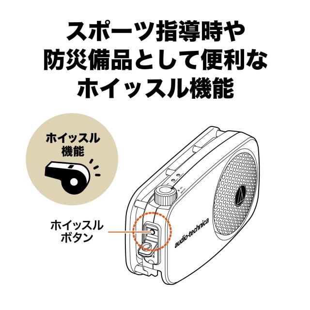 オーディオテクニカ ハンズフリー拡声器 ATP-SP404_6