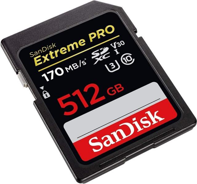 SanDisk サンディスク Extreme Pro SDXC 512GB カード UHS-I 超高速U3 V30 Class10 4K対応［並行輸入品］