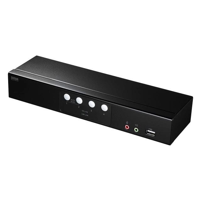 サンワサプライ HDMI対応パソコン自動切替器 1 SW-KVM4HHC