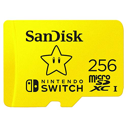 Sandisk SDSQXAO-256G-GN3ZN memory card 256 GB MicroSDXC Nintendoの正式ライセンス 海外パッケージ品_3