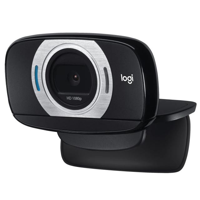 ロジクール Webカメラ C615n フルHD 1080P ストリーミング オートフォーカス 自動光補正 折りたたみ式 プラグアンドプレイ 三脚 ネジ穴付き ブラック ウェブカメラ ウェブカム PC Mac ノートパソコ