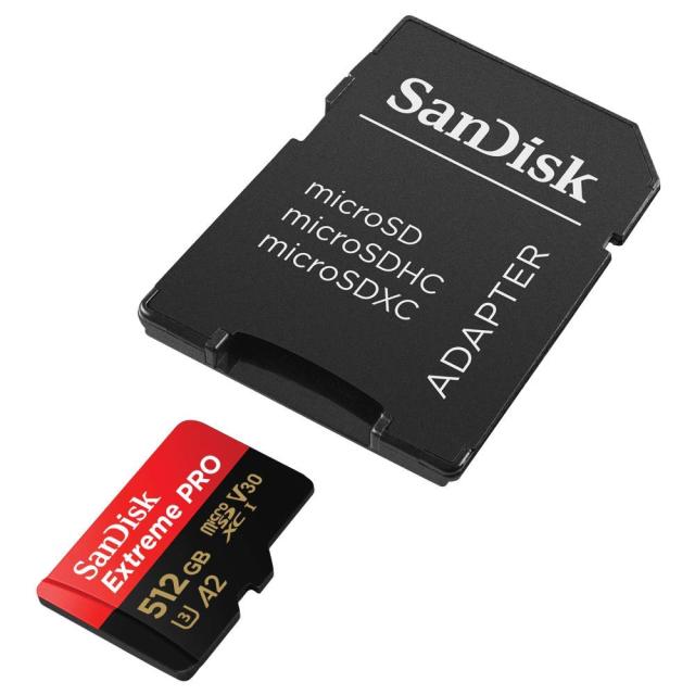 マイクロSD 512GB サンディスク Extreme PRO microSDXC A2 SDSQXCZ-512G 海外パッケージ品_1