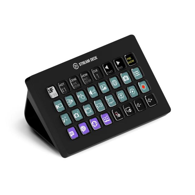 Elgato Stream Deck XL エルガトストリームデックXL32キー配列ライブコンテンツ作成用のコントローラー 配信者向けデバイス OBS/Twitch/YouTube連携 Mac/PC対応 [並行輸入品]