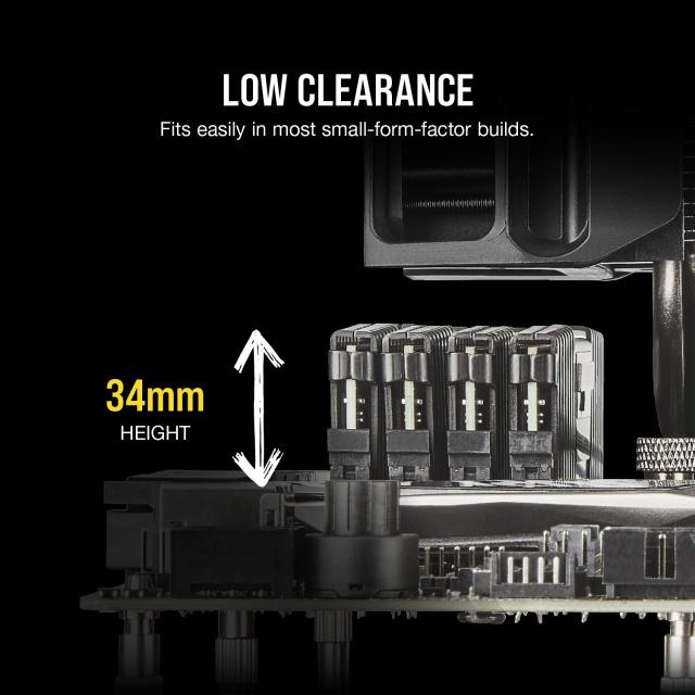 CORSAIR VENGEANCE LPX DDR4 メモリ 32GB（16GB×2）最大3200MHz対応 Intel XMP対応 CL16 デスクトップPC用 ブラック CMK32GX4M2E3200C16_4