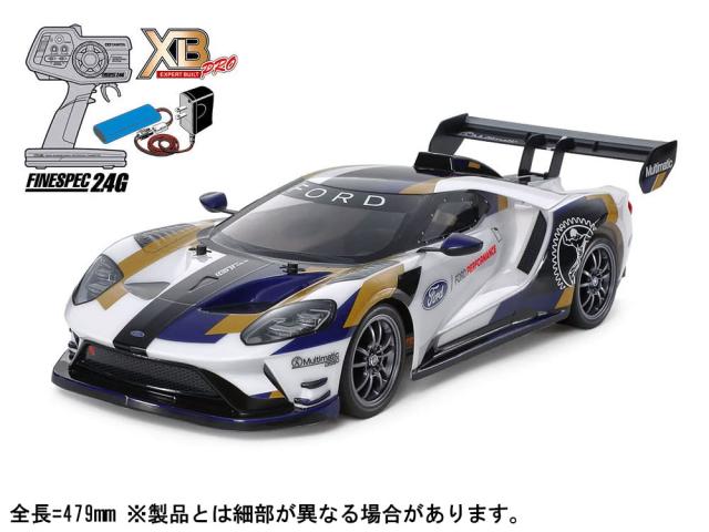 タミヤ(TAMIYA) 1/10 XBシリーズ No.228 2020 フォード GT Mk II (TT-02シャーシ) プロポ付き塗装済み完成モデル 57928_1