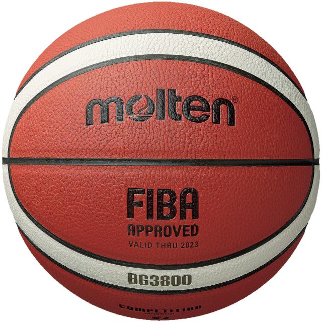 Molten BG3800シリーズ インドア/アウトドア バスケットボール FIBA承認 サイズ7 2トーンデザイン モデル:B7G3800