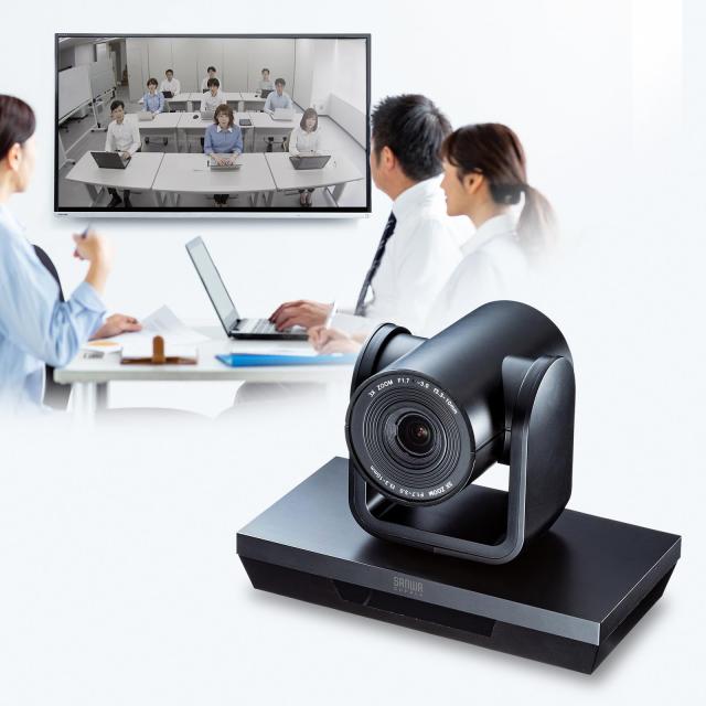 サンワサプライ 3倍ズーム搭載会議用カメラ CMS-V50BK_2