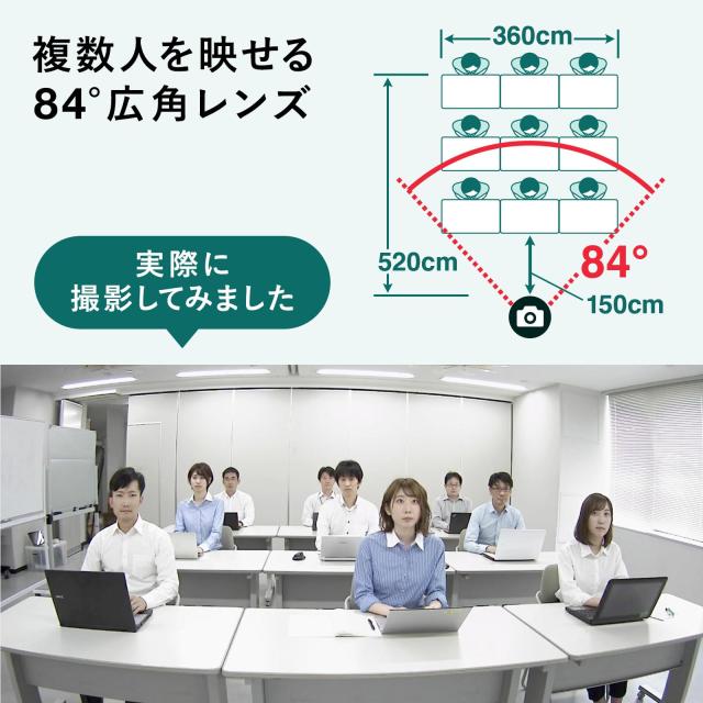 サンワサプライ 3倍ズーム搭載会議用カメラ CMS-V50BK_3