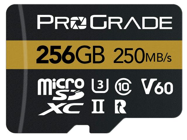 ProGrade Digital microSD C UHS-II V60 GOLD プログレードデジタル 正規輸入品