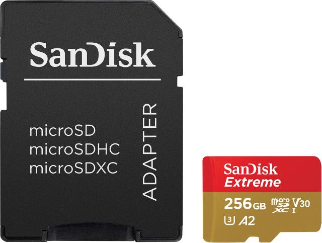 microSDXC 256GB SanDisk サンディスク Extreme UHS-1 U3 V30 4K Ultra HD A2対応 JNHオリジナルSDアダプター付5年保証 [並行輸入品]_2