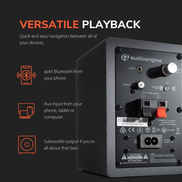 国内Audioengine オーディオエンジン A1 ワイヤレス・パワード