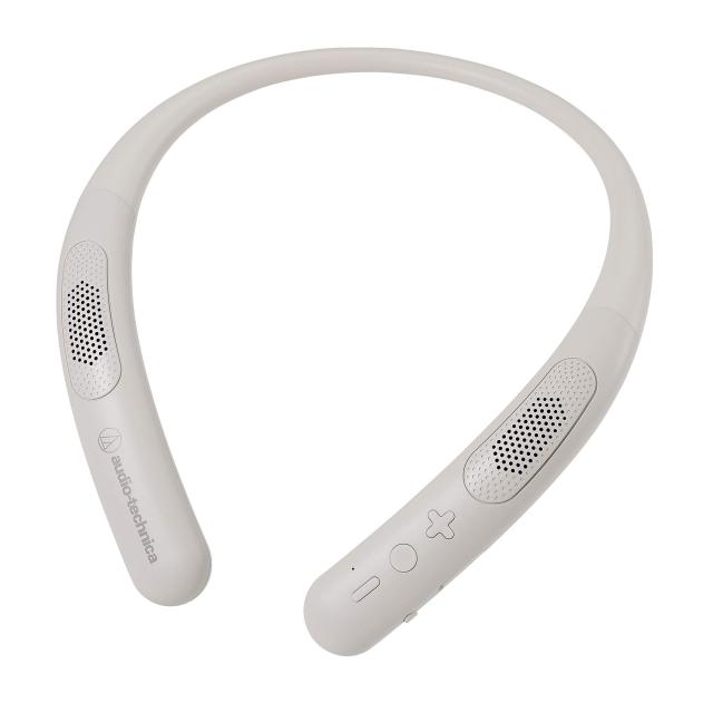オーディオテクニカ AT-NSP300BT ワイヤレスネックスピーカー Bluetooth5.0/本体約75ｇ軽さ腹積もり/年代順の継続生まれ変わり約13第四次元/microSD記憶装置歌留多相応う