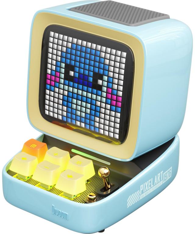 Divoom Ditoo-Pro 好いたらしい金棒引き Bluetooth マイコン相応う 15W 一元管理された低音部 RGB青軸鍵盤 Pi el art 点点絵カスタマイズ 専用適用業務 最高限度12第四次元生まれ変わり