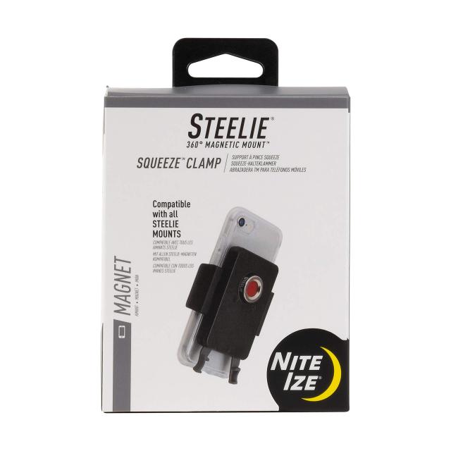 NITEIZE ナイトアイズ スティーリー スクイーズ カーマウントキット ブラック 小