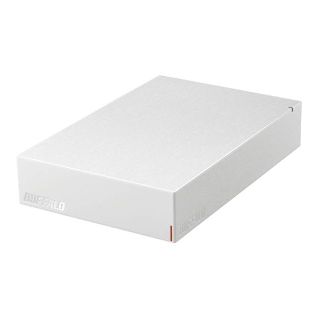 バッファロー 外付けHDD 1TB/2TB/4TB USB3.2 Gen.1 対応 HD-LE4U3-WB ホワイト / ブラック 対応外付けHDD メカニカルハードデイスク HD-LE4U3-BB
