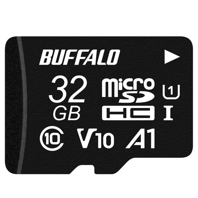 バッファロー microSD 100MB s UHS-1 U1 C  Nintendo Switch 対応  V10 A1 IP 7 Full HD N_1