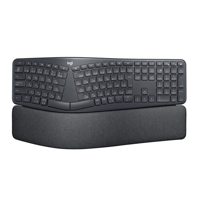 ロジクール ERGO K860 エルゴノミック 透き間 鍵盤 bluetooth Unifying Windows Mac 無線電話鍵盤 無線電話 無線電話 パームレスト 国内
