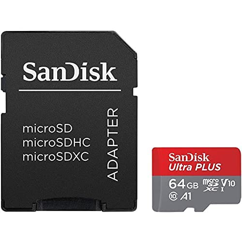 Sandisk Ultra Plus 64GB MicroSDXC UHS-I Card with Adapter 130MB/s Class 10 U1 A1_2