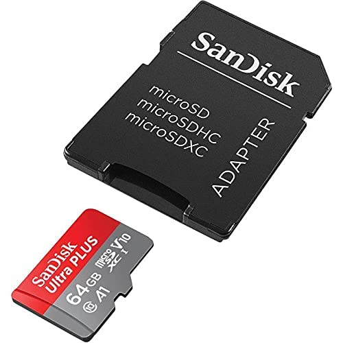 Sandisk Ultra Plus 64GB MicroSDXC UHS-I Card with Adapter 130MB/s Class 10 U1 A1_3