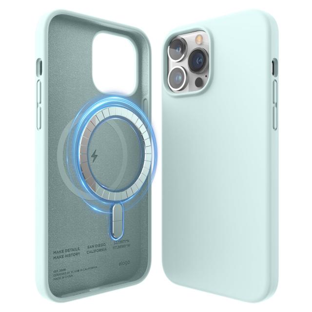 elago 対応 ケース MagSafe マグネット 内蔵 シリコン シンプル スマホケース MagSafe対応 耐衝撃 携帯ケース カバー マグセーフ シリコンケース アイフォン SOFT_4