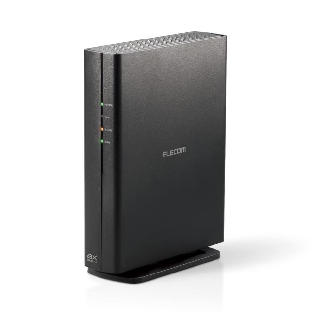 エレコム Wifi ルータ 無線電話ローカルエリアネットワーク Wi-Fi6 11a 11ac IPv6相応う IPoE A 574Mbps 有線Giga 縦置き 飾りつけ相応う ビームフォーミングZ